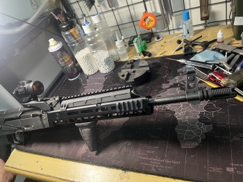 RGW JMAC AK魚骨 MLOK護木魚骨+JMAC固定鏡座 RGW JMAC AK魚骨 MLOK護木魚骨+JMAC固定鏡座