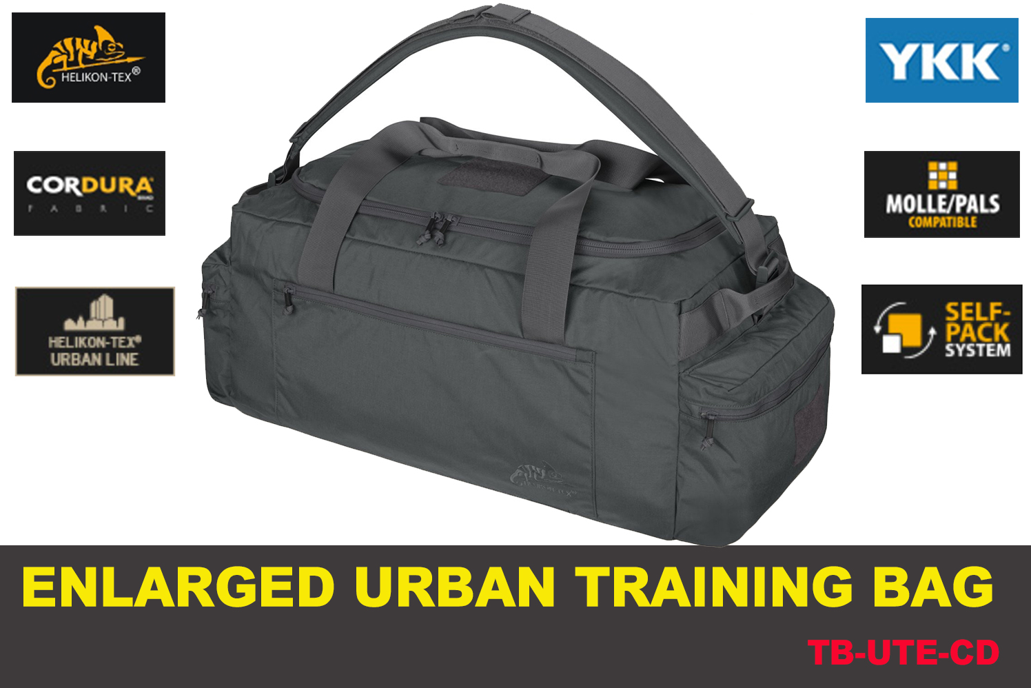 【翔準AOG】Helikon-Tex ENLARGED URBAN TRAINING BAG 戰術背包 軍規 TB-UTE-CD