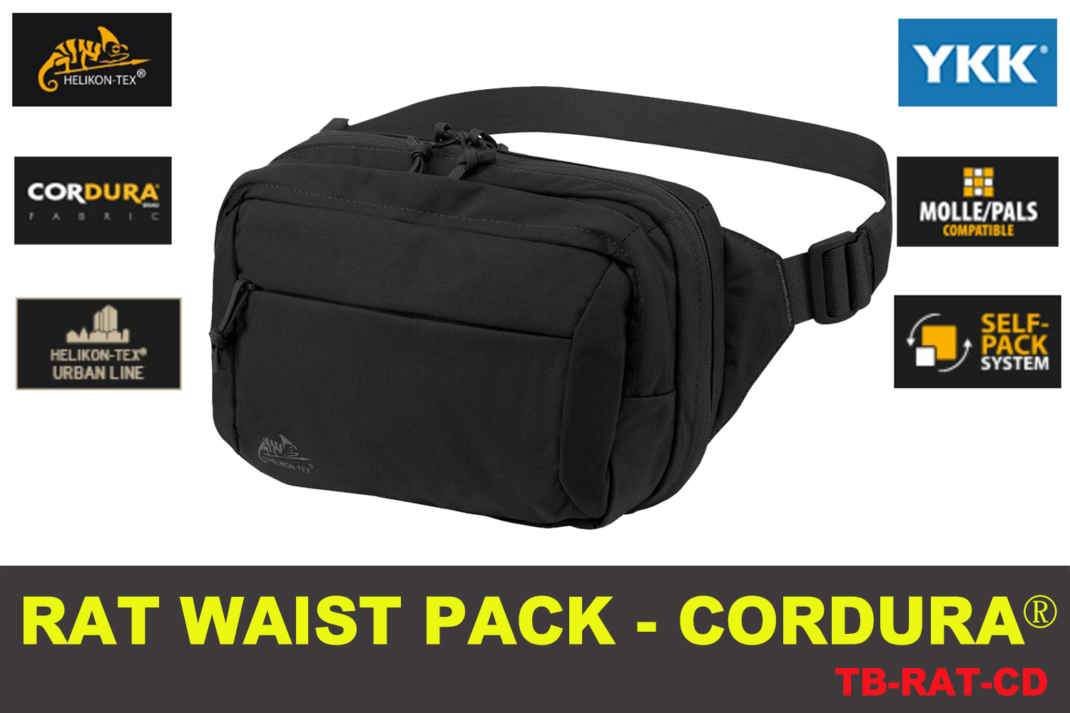 【翔準AOG】變色龍包包 RAT WAIST PACK - CORDURA® helikon-tex. TB-RAT-CD