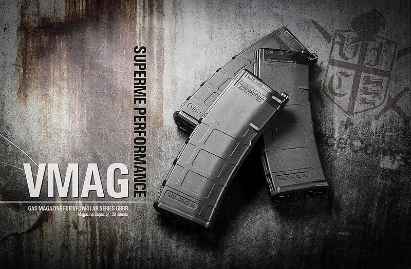 【翔準AOG】VFC VMAG V3新版 M4/HK416/BCM GBB 30發彈匣 (新增無彈空擊功能) D-VF9-MAG30