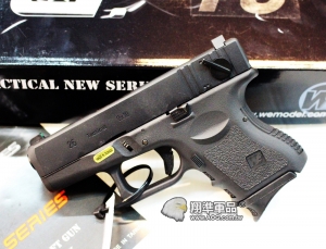 【翔準軍品AOG】【 WE G26黑色】 GLOCK 瓦斯槍，手槍，BB槍(金屬滑套+金屬槍管)AUTO D-02-82-10