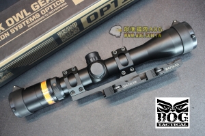 【翔準國際AOG】【BOG】3-9X40 紅光纖 高清晰 快調狙擊鏡 Black Owl Gear 軍規抗震戰機夜鷹 1574