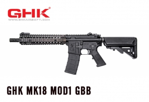 【翔準國際AOG】GHK MK18 MOD1 GBBR V3 最新版本 Colt Daniel Defense 雙授權