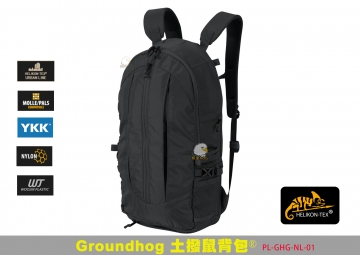 【翔準AOG】Helikon Groundhog土撥鼠背包 黑  戰術背包 後背包 登山包 軍規 PL-GHG-NL-01