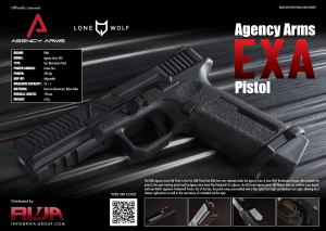 【翔準AOG】RWA Agency Arms 授權 EXA G17 GLOCK  VFC 系統 專用 瓦斯匣