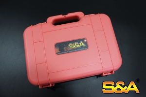 【翔準AOG】【S&A】粉紅色 強化耐衝擊槍盒 (加大版) 瓦斯罐 戰術箱 塑膠箱 槍盒 攜行袋 手槍 