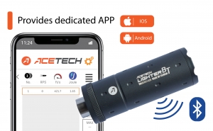 【翔準AOG】ACETECH【黑】Lighter BT 夜戰夜光彈發光器，滅音管造型閃光器 超亮 可用APP算初速