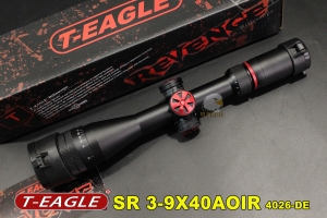 【翔準AOG】T-EAGLE SR 3-9X40AOIR 突鷹 高清抗震 狙擊鏡 瞄準具 狙擊槍 保固60日 4026DE