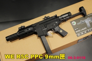 【翔準AOG】WE R5C PPC 9mm PCC  GBB 瓦斯槍 步槍 長槍 生存遊戲 06-3-0118