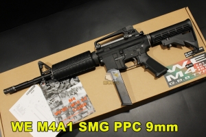 【翔準AOG】WE M4A1 SMG PPC 9mm 瓦斯槍 步槍 長槍 生存遊戲 3-0110