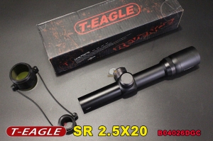 【翔準AOG】T-EAGLE 突鷹 SR 2.5X20  狙擊鏡 瞄具 防潑水 高透光 B04026DGC 