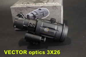 【翔準AOG】VECTOR optics 3X26 倍鏡 可搭配 551/552 快瞄 內紅點 SCMF-10