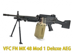 【翔準軍品AOG】VFC FN MK 48 Mod 1 Deluxe AEG 全金屬 新款機槍 