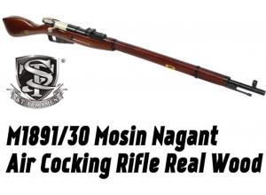 2023進貨【翔準國際】AOGS&T M1938/30 長版  莫辛納甘 彈簧動力步槍實木 STSPG20RW