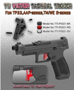 【翔準國際AOG】TTI VICTOR 戰術可調式扳機 競技扳機 FOR TP22 AAP01 GLOCK TTI-P0