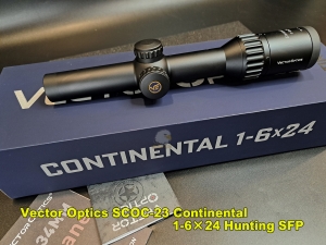 【翔準AOG】Vector Optics SCOC-23 Continental 1-6×24 Hunting SFP 狙擊鏡