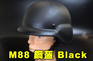 【翔準AOG】M88 鋼盔 黑  頭盔 裝備 戰鬥盔 金屬 戶外軍迷 CS野戰 生存遊戲 E0108-1