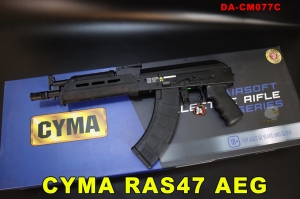 【翔準AOG】CYMA RAS47 CM077C AEG 電動槍 Pistol Full Metal Electric Gun BK RAS47 店槍 金屬槍身