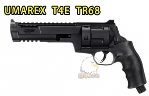 【翔準軍品AOG】UMAREX T4E TR68魚骨左輪17mm CO2鎮暴槍漆彈槍-UMT4E175 