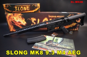 【翔準AOG】SLONG 神龍 MK8 9.3 M-LOK M4 電動槍 伸縮托 黑 AEG SL-MK8B 台灣製 長槍 高品質 耐用 輕鬆升級