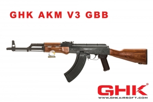 【翔準AOG】預購第2批 2024 GHK AKM V3 GBB AK47 AK74 全行程槍機 仿真槍尺寸