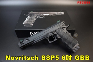 【翔準AOG】Novritsch SSP5 6吋 GBB 瓦斯槍 HPA SQB 原廠認證經銷 FSCG60 手槍 Hi-Capa 