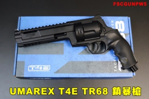 【翔準AOG】UMAREX T4E TR68魚骨左輪 鎮暴槍 FSCG2A0011 17mm CO2 漆彈槍 短槍 手槍