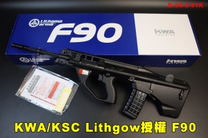 【翔準AOG】KWA/KSC Lithgow授權F90後座力瓦斯槍 D-06-5-01K台製 短版EF88 AUG澳大利亞犢牛式瓦斯槍 GBB