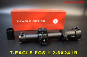 【翔準AOG】T-EAGLE EOS 1.2-6X24 IR 狙擊鏡 B04026DZB 禿鷹高抗震 步槍瞄具