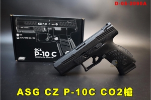 【翔準AOG】ASG CZ P-10C 黑 豪華CO2手槍 D-05-2090A 授權刻字雙動力GBB尼龍纖維P10C
