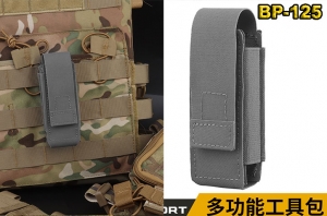 【翔準AOG】WoSporT 多功能工具包 BP-125 魔術貼開合 molle掛載 彈性材質 多種適配X0-14AEZZ