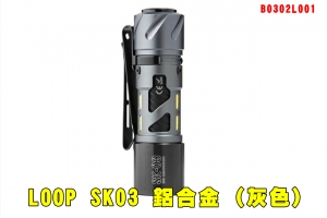 【翔準AOG】LOOP GEAR SK03 (黑色-鋁合金)多功能工具組 B0302L001僅25克 開瓶器 刀片 撬桿 適安裝於 SK03