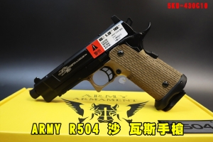 【翔準AOG】ARMY R504DE 瓦斯短槍 GBB 手槍 COSTA LUDUS STI 2011 RMR 全金屬 瓦斯手槍 後座力手槍