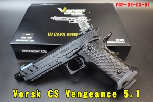 現貨【翔準AOG】Vorsk Hi-Capa CS Vengeance 5.1 手槍 GBB Pistol (Black) VGP-02-CS-01 瓦斯槍