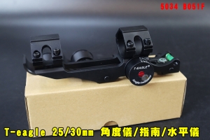 【翔準AOG】T-EAGLE 25/30mm 角度儀/指南/水平儀/寬軌連體夾具 5034 B051F 一體夾具 瞄鏡夾具