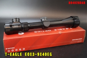【翔準AOG】T-EAGLE EOX3-9X40EG 狙擊鏡 B04026DAB 狩獵步槍望遠鏡 步槍瞄準鏡 防震瞄具