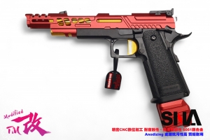 【改】SNA HI-CAPA 紅金 比賽競技版 瓦斯手槍 MARUI 核心+CNC改裝鋁合金