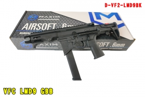 【翔準AOG】VFC LMD9 MD9 GBB 黑 D-VF2-LMD9BK 瓦斯槍 MAXIM Defense 授權 衝鋒槍