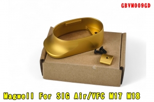 【翔準AOG】5KU Magwell For SIG Air/VFC M17 M18 金色 襯裙 GBVM009GD p320