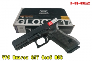 【翔準AOG】VFC Umarex G17 Gen5 MOS 瓦斯槍 D-08-09EA2 GBB瓦斯手槍授權版