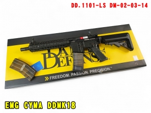 【翔準AOG】EMG CYMA DDMK18 黑 MWS規 T8 DD.1101-LS DM-02-03-14 GBBR瓦斯槍 後座力