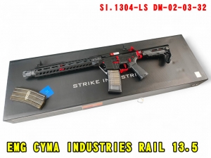 【翔準AOG】黑紅 STRIKE INDUSTRIES RAIL 13.5 MWS規 EMG CYMA T8 SI.1304-LS DM-02-03-32 GBBR瓦斯槍 後座力