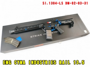 【翔準AOG】黑藍STRIKE INDUSTRIES RAIL 13.5 MWS規 EMG CYMA T8 SI.1304-LS DM-02-03-31 GBBR瓦斯槍 後座力