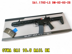 【翔準AOG】SAI 10.5 RAIL BK MWS規 EMG CYMA T8 SAI.1702-LS DM-02-03-25 變形金剛GBBR瓦斯槍 後座力