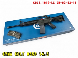 【翔準AOG】T8 COLT M653 14.5 瓦斯槍 GBB MWS規 CYMA COLT.1019-LS DM-02-03-11 GBBR瓦斯槍 後座力 AR-15 瓦斯長槍CAL.5.56