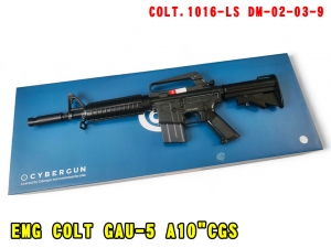 【翔準AOG】EMG COLT GAU-5 A10CGS 瓦斯槍 GBB MWS規 CYMA COLT.1016-LS DM-02-03-9 GBBR瓦斯槍 後座力 SMG CAR-15