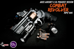 【翔準AOG】現貨 ARES APR-005 ARES X CL Project Design 戰鬥版 CO2 左輪