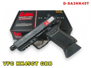 【翔準AOG】VFC HK45CT 螺牙款 鋁滑套 戰術版 GBB 瓦斯手槍 D-SA3HK45T 瓦斯槍 授權 刻字