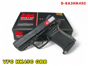 【翔準AOG】VFC HK45C 藍豆 戰術版 GBB 瓦斯手槍 D-SA3HK45C 瓦斯槍 授權 刻字 UMAREX