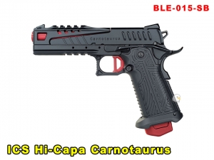 【翔準AOG】ICS Hi-Capa Carnotaurus黑紅 瓦斯/CO2版 短槍 BLE-015-SB GBB 後座力手槍